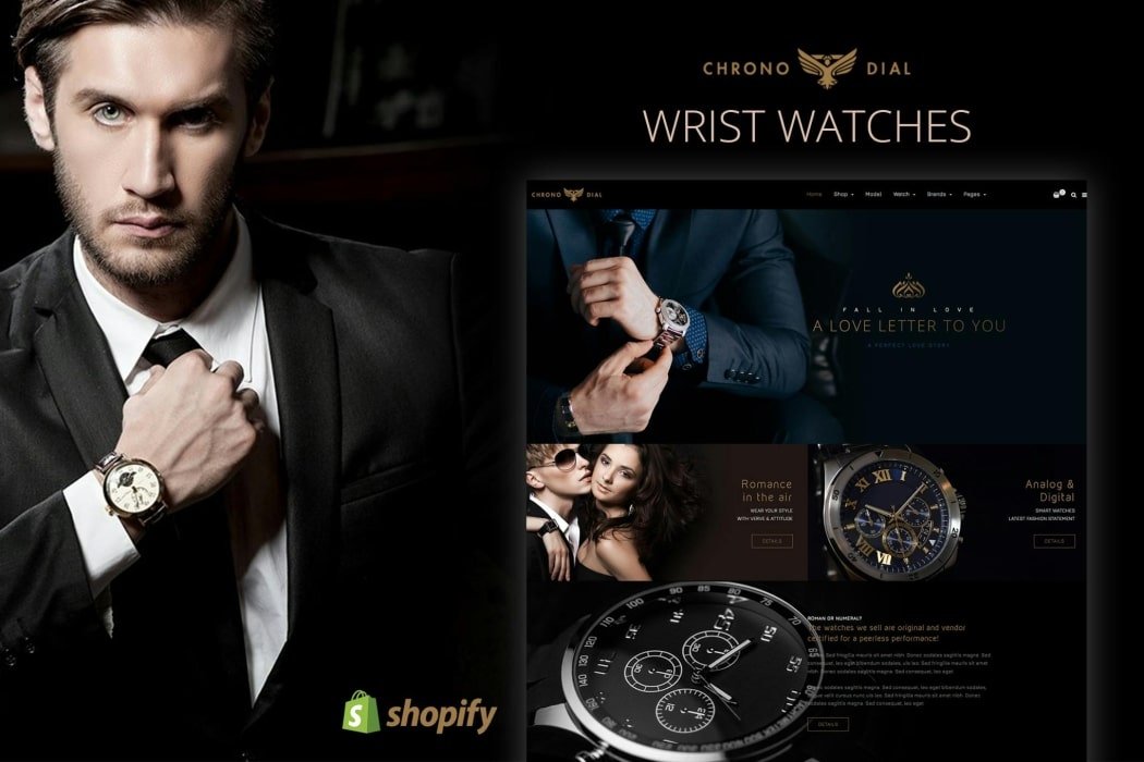 Chrono Dial – Tema de Shopify para relojes