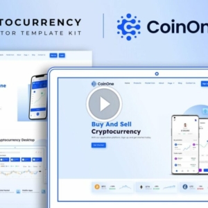 CoinOne – Kit de plantilla Elementor de criptomonedas