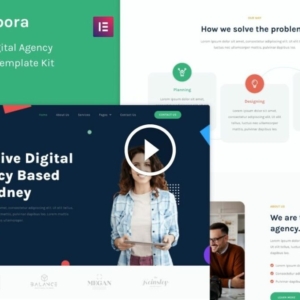 Colabora – Kit de Plantilla Elementor para Agencia Digital Creativa