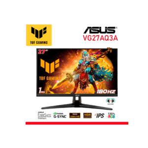 MONITOR ASUS TUF GAMING VG27AQ3A, 27″ FAST IPS, QHD, 180Hz, 1ms, G-Sync, FreeSync