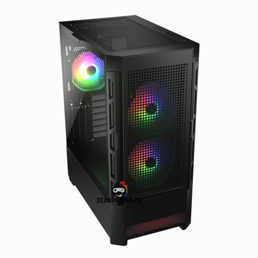 Case Gamer, Mid T, 3Fan, Vidrio T – Cougar Airface Rgb - Imagen 5