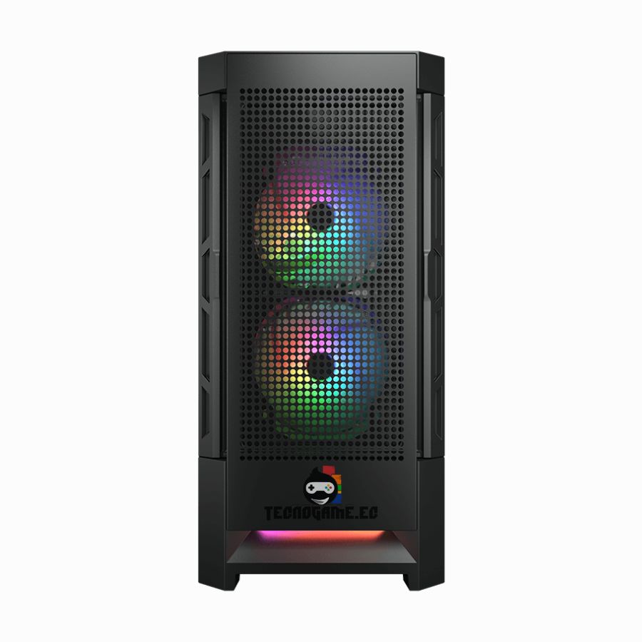 Case Gamer, Mid T, 3Fan, Vidrio T – Cougar Airface Rgb - Imagen 4