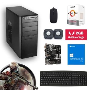 Cpu Ryzen 5 3400g, Gráficos Vega 2Gb, Ram 8Gb, Ssd 256Gb