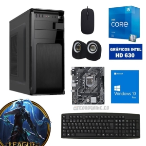 Cpu Core i5 11th 11400, Ram 16Gb, Ssd 500Gb + Periféricos