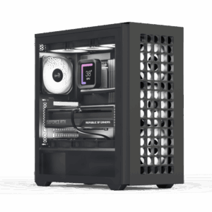 Gabinete Gamer Aerocool D502A Negro G-BK-v1 4 Ventiladores ARGB