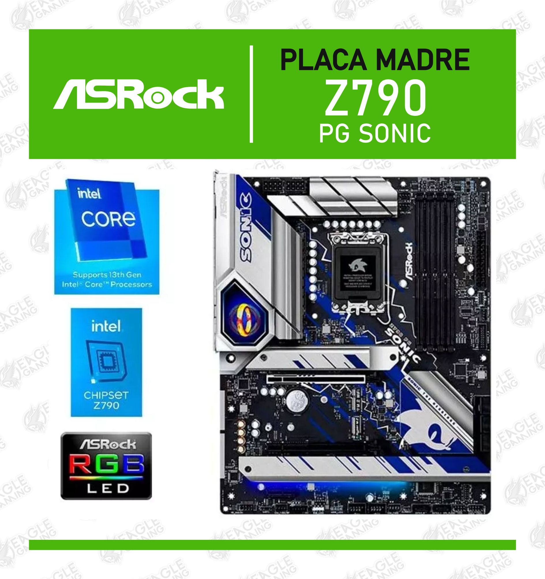 PLACA ASROCK Z790 PG SONIC DDR5 LGA 170