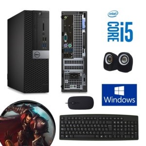 Cpu Cpu Empresarial i5 6th, Ram 16Gb, Ssd 256Gb – DELL