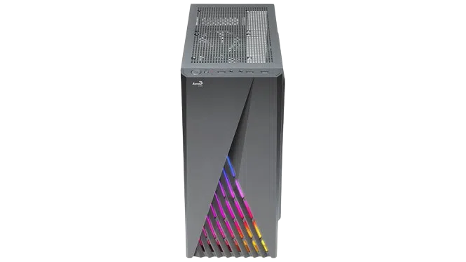 Gabinete Delta RGB Delta-G-BK-V2 4 fans - Imagen 3