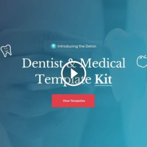 Denton – Kit de plantillas Elementor para dentistas