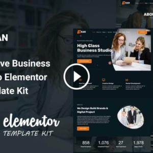 Dikan: kit de plantillas Elementor de Creative Business Studio