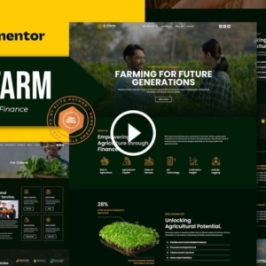 Dofarm – Agriculture Finance Elementor Pro Template Kit