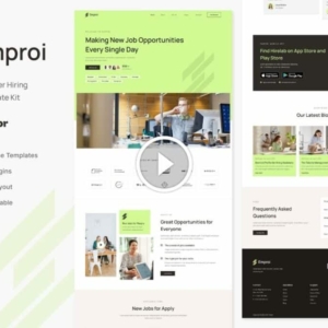 Emproi – Human Resources & Recruitment Agency Elementor Template Kit