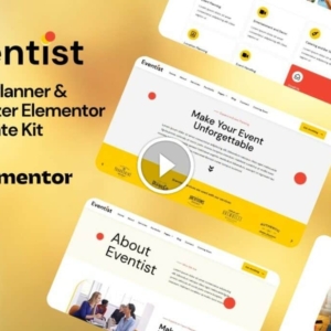 Eventist – Event Planner & Organizer Elementor Template Kit
