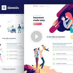 FinCorp: Insurance & Marketing Elementor Template Kit