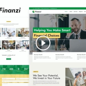 Finanzi: kit de plantillas Elementor de finanzas y negocios