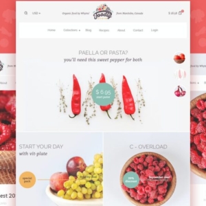 Foodly – One-Stop Shopify Grocery Shop