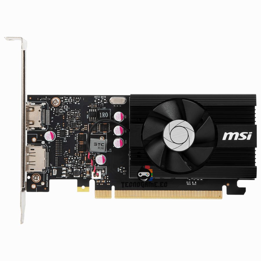 Tarjeta Gráfica Nvidia GT-1030 4Gb D4 LP – Msi - Imagen 2