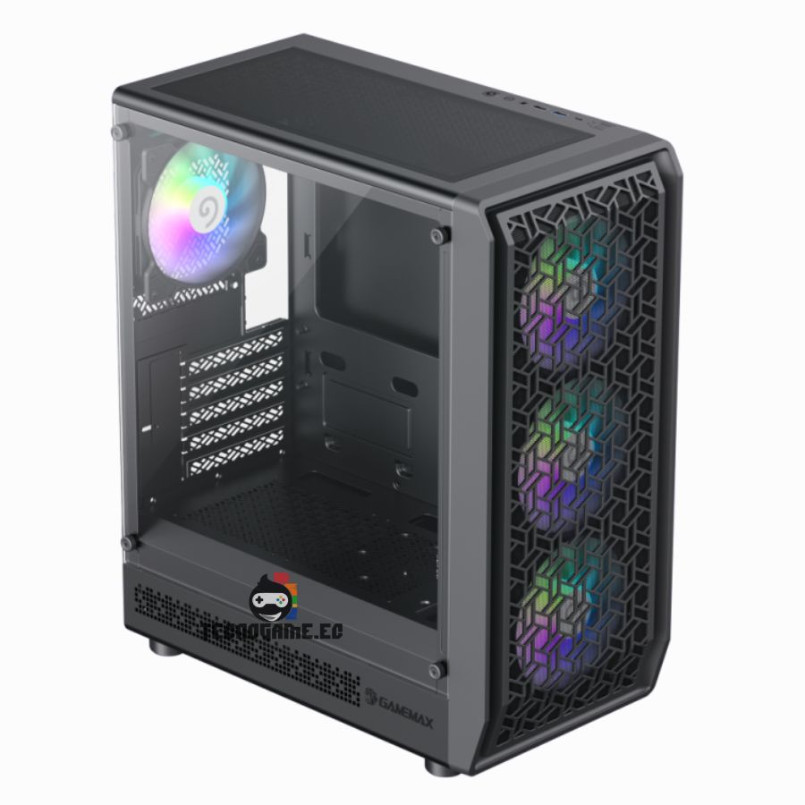 Case Gamer, Mini Tower, 4F Argb – Gamemax Forge MB - Imagen 2