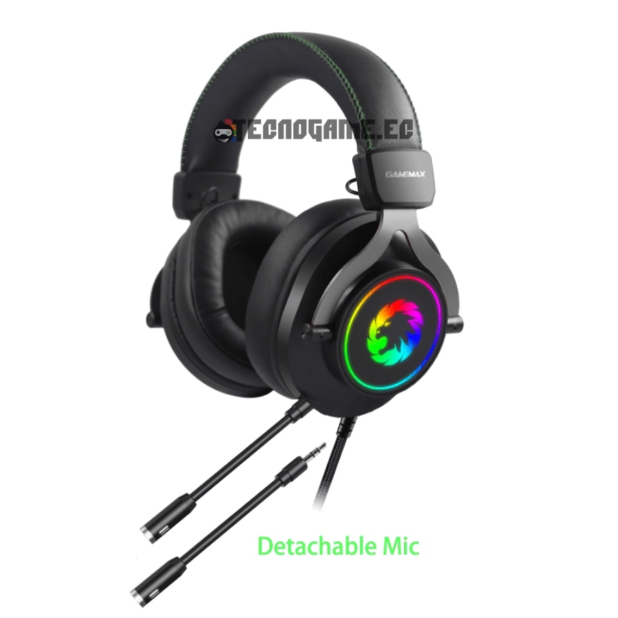 Audifono Gamer Rgb Usb 7.1 C/ Mic – Gamemax HG3600 - Imagen 2