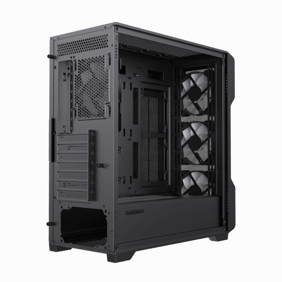 Case Gamer, Full Tower, 4Fan, Rgb, Vidrio – Gamemax Siege - Imagen 3