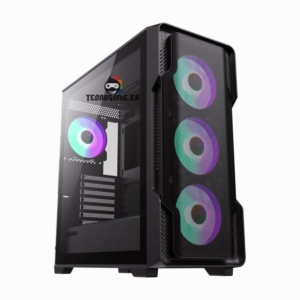 Case Gamer, Full Tower, 4Fan, Rgb, Vidrio – Gamemax Siege