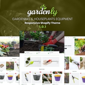 Gardenly | Tema de Shopify para jardinería y plantas de interior
