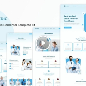 Gomedic – Kit de plantilla de Elementor para médicos