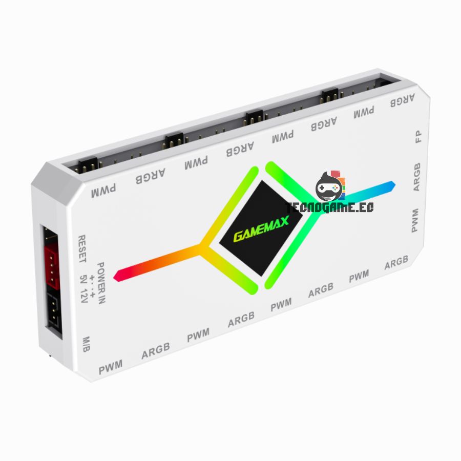 Hub Argb 5v Pwm 8 Puertos – Gamemax V4.0 - Imagen 2