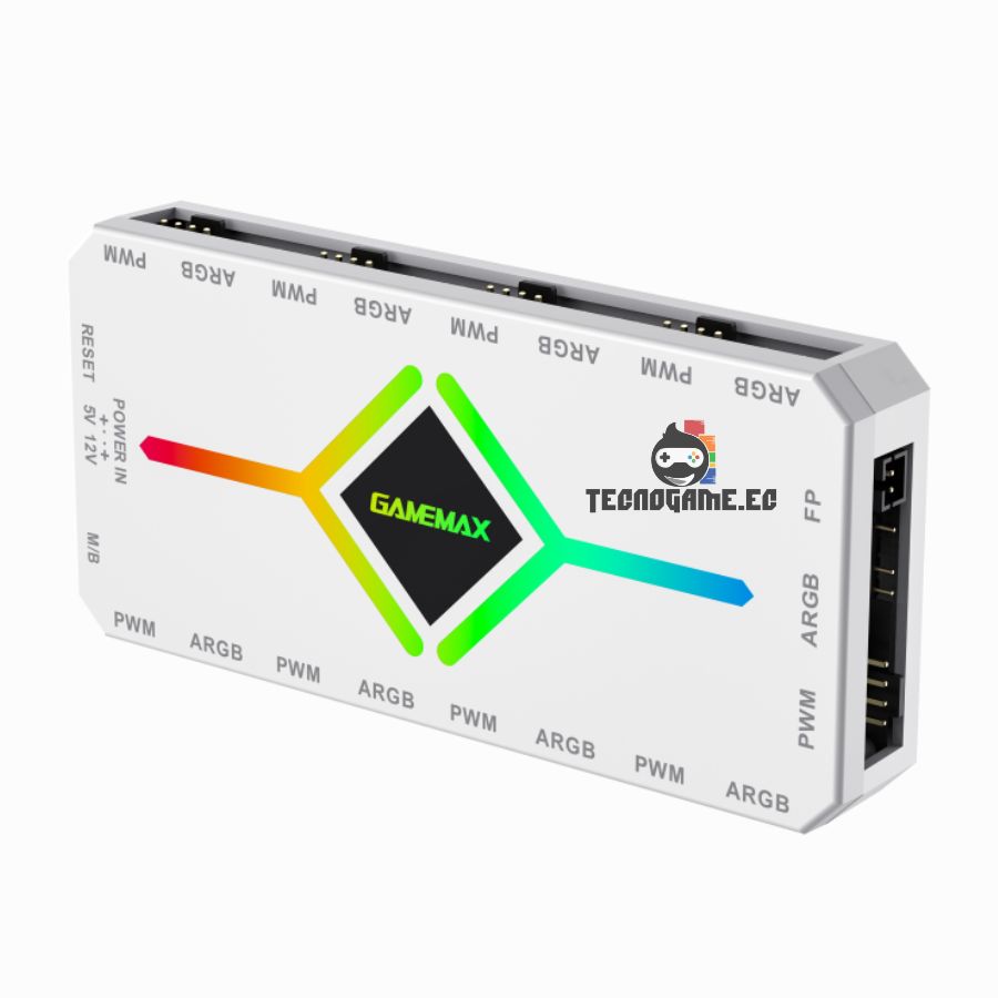 Hub Argb 5v Pwm 8 Puertos – Gamemax V4.0 - Imagen 3