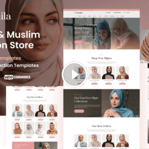 Jamila: Hijab & Muslim Fashion Store Elementor Pro Template Kit