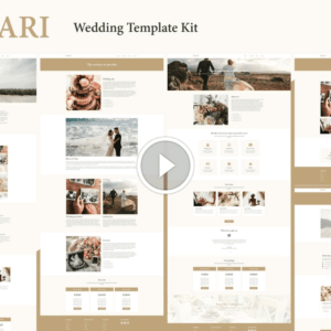 Jemari – Wedding Elementor Template Kit