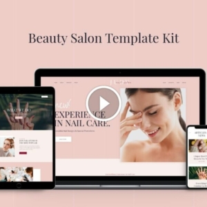 Judy – Kit de plantilla Elementor de salón de belleza