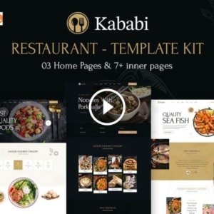 Kababi – Kit de plantilla de Elementor para restaurante