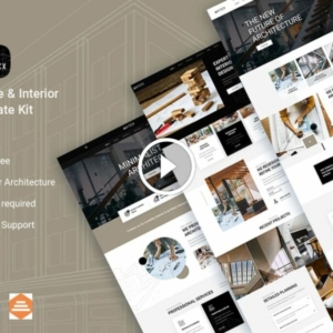 Kitecx – Kit de plantillas para Elementor de arquitectura e interiores