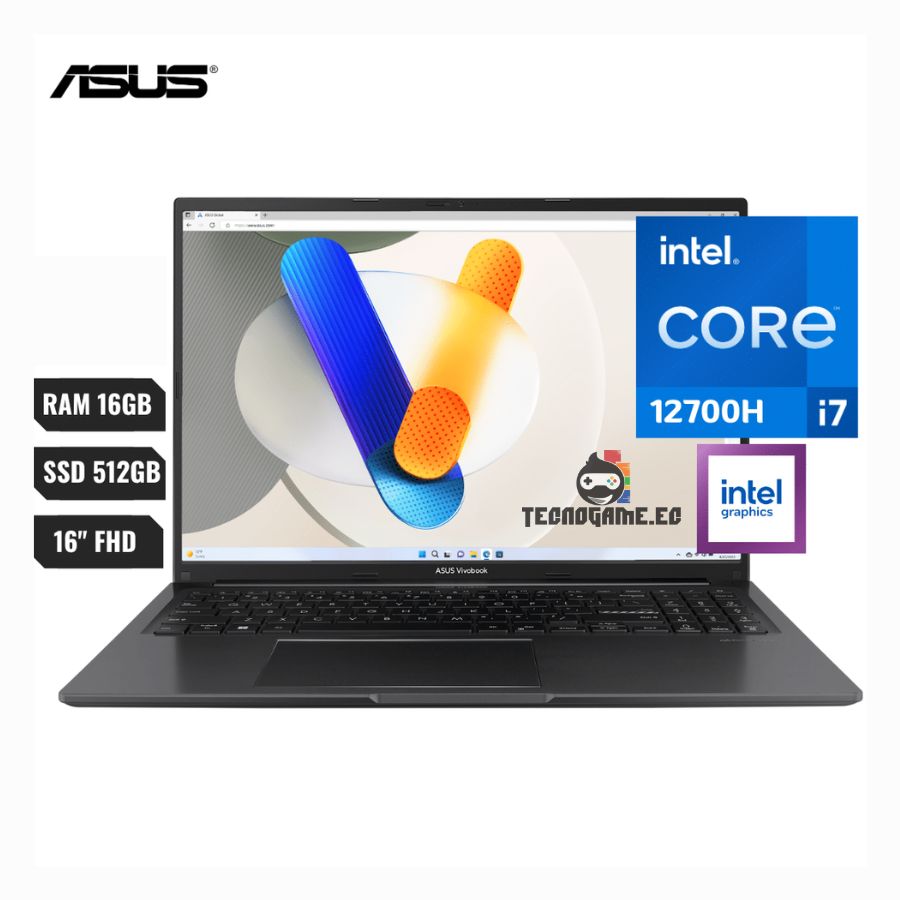 Laptop 16″ i7 12va, FHD, Ram 16Gb, Ssd 512Gb, Bk – Asus X1605ZA-MB915 - Imagen 2