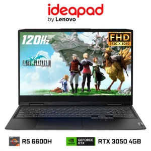 Laptop 15.6″ FHD 120Hz, Ryzen 5 6600H, Ram 24Gb Ddr5, Ssd 500Gb, Rtx 3050 4Gb – Lenovo Ideapad Gaming G3