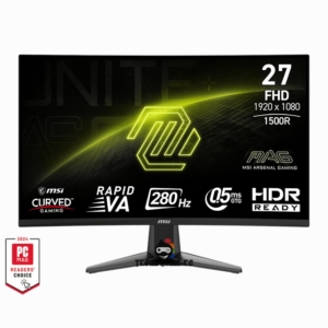 Monitor 27″ Fhd, Curvo, Adaptive Sync, 280Hz, 0.5ms – Msi 276CXF