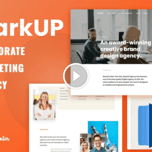 MarkUP: Corporate & Marketing Agency Elementor Template Kit