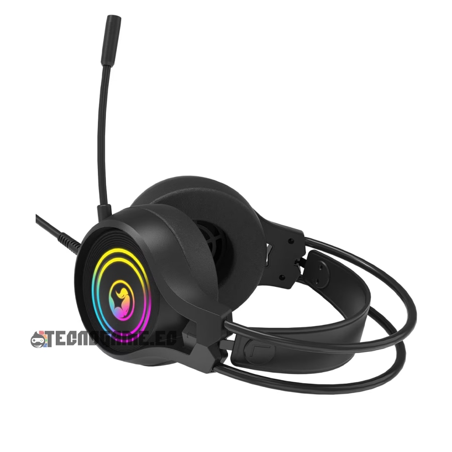 Audifono Gamer USB P/ Pc Mic Rgb – Marvo HG8921 - Imagen 3