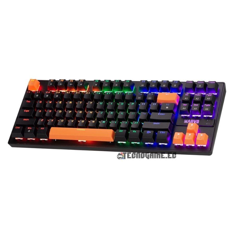 Teclado Mecanico Gamer 80% Rgb – Marvo KG901 Krone 87 - Imagen 2