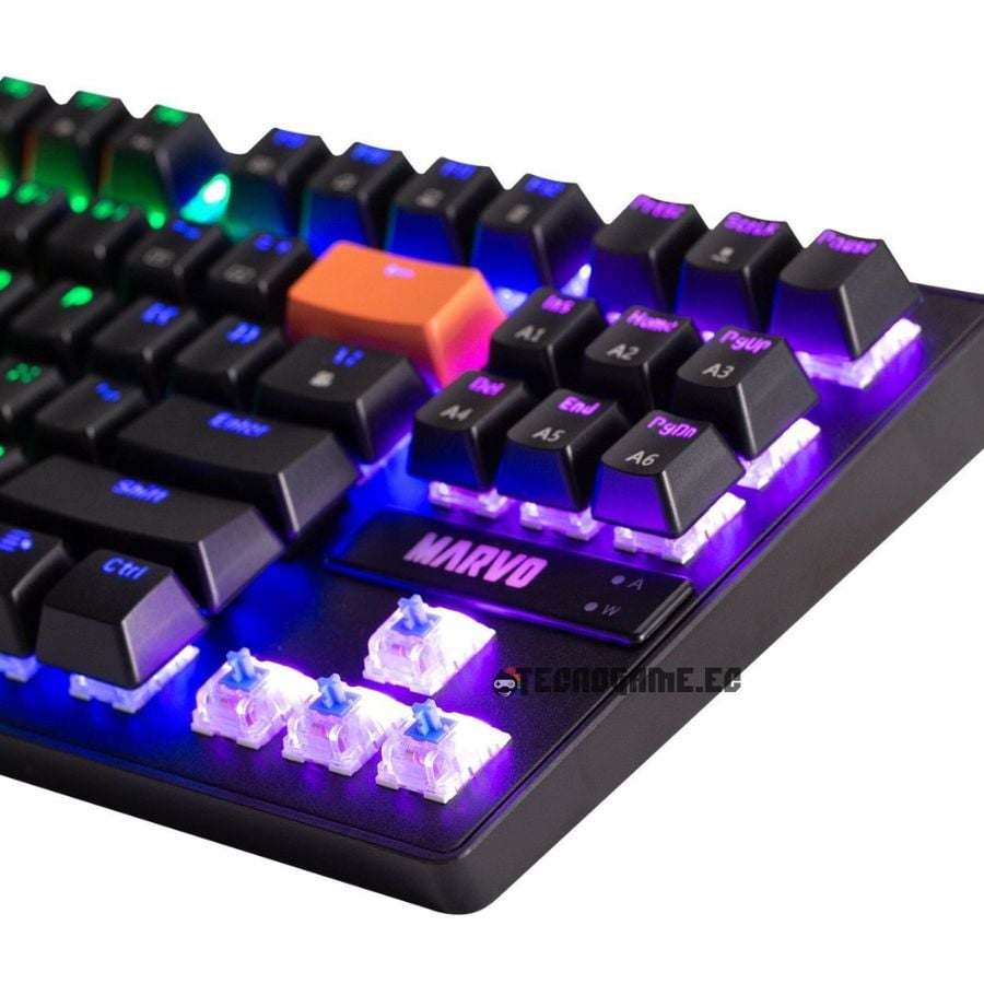 Teclado Mecanico Gamer 80% Rgb – Marvo KG901 Krone 87 - Imagen 4