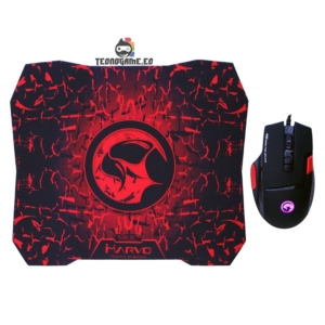 Combo Mouse Gamer Rgb + Mousepad – Marvo M355+G1