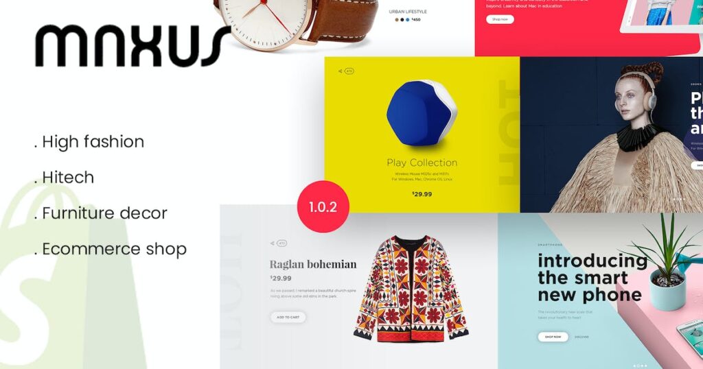 Maxus – Multi Store Responsive Shopify Theme