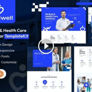 Medwell – Medical & Health Care Elementor Template Kit