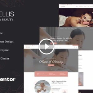 Mellis – Kit de plantilla Elementor de belleza y spa
