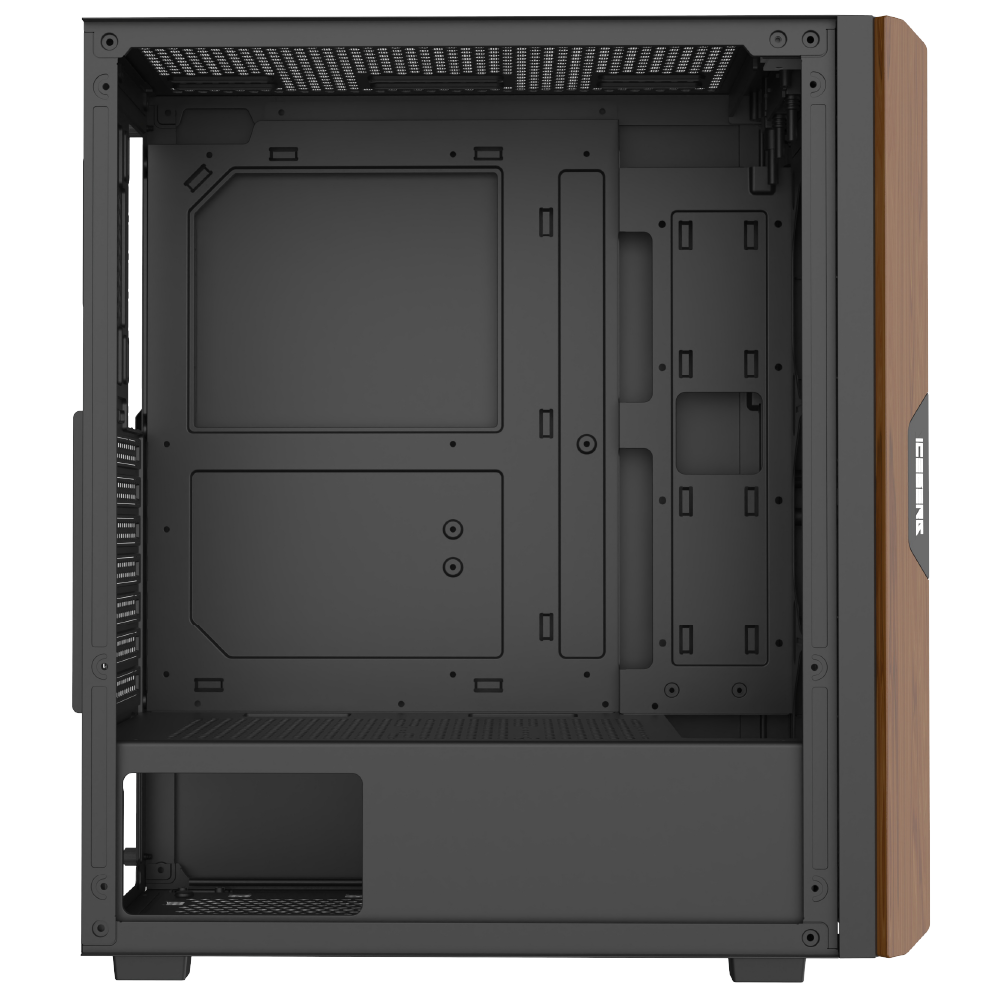 Chasis Gamer Iceberg Wood Core Ventiladores ARGB - Imagen 7
