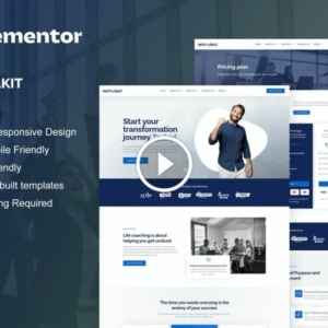 Motivakit – Kit de plantillas Elementor de Life Coach & Motivator