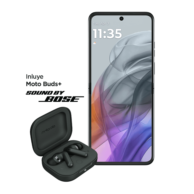 Motorola Moto Razr 50 256GB 12GB RAM + Audífonos bluetooth sound by bose