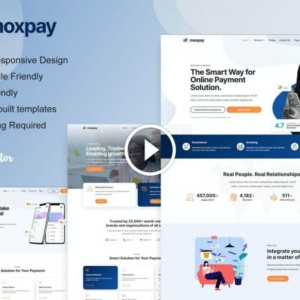 Moxpay – Kit de plantilla Elementor de pasarela de pago en línea