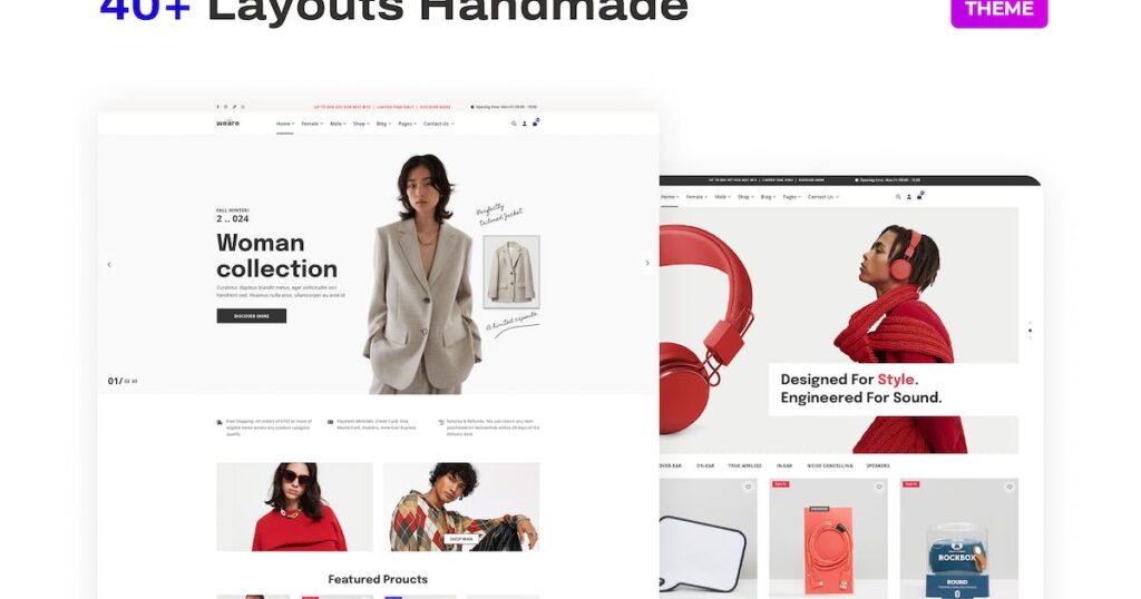 Weäre – Multipurpose eCommerce Theme for Shopify